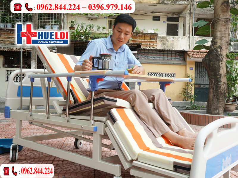 Giường Y Tế Đa Chức Năng Chăm Sóc Bệnh Nhân HL3