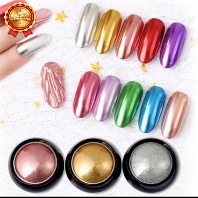 bột tráng gương làm nail chuẩn 10g