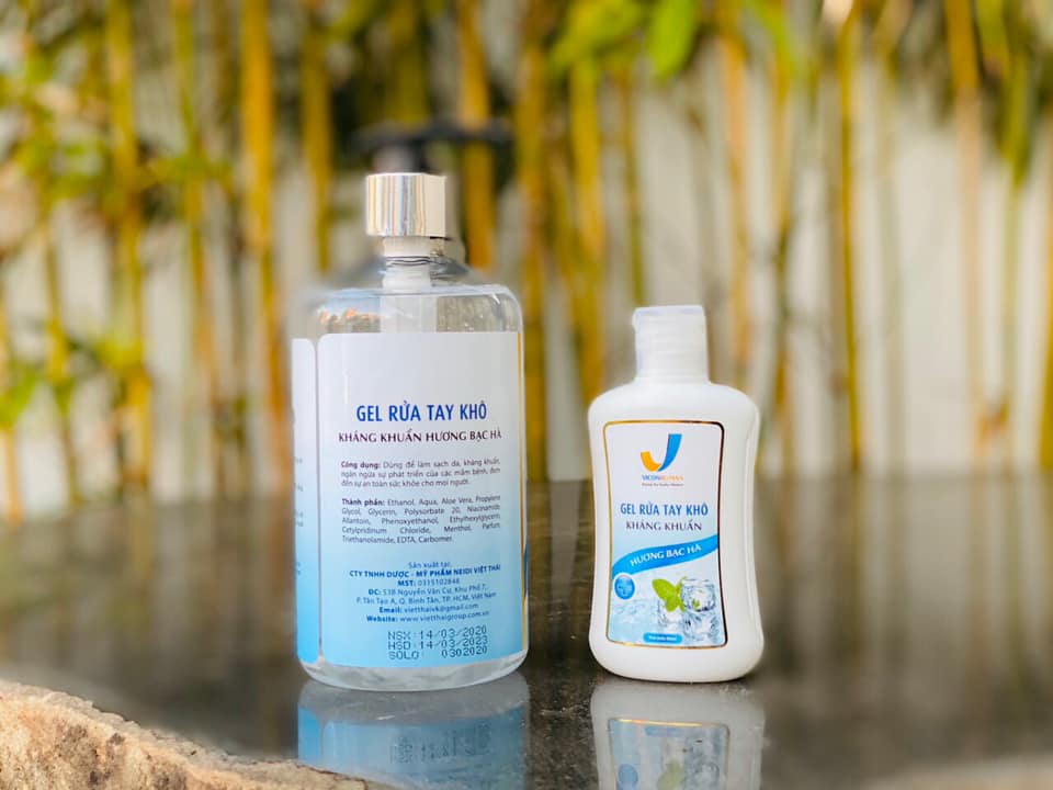 Gel rửa tay khô kháng khuẩn Vicon 500ml