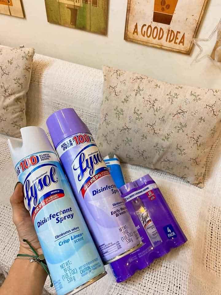 XỊT KHUẨN VỆ SINH PHÒNG LYSOL 538GR MỸ