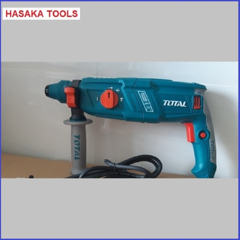 Máy khoan bê tông Total TH-308266,có 3 chức năng,chuyên khoan bê tông,khoan tường,sắt-hasaka tools