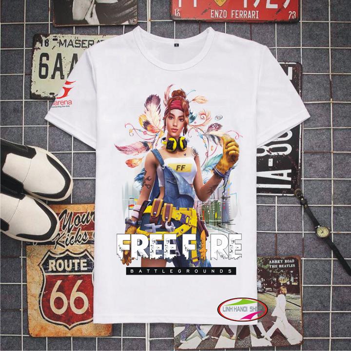 Áo thun Free Fire - Thích Khách Âm Dương