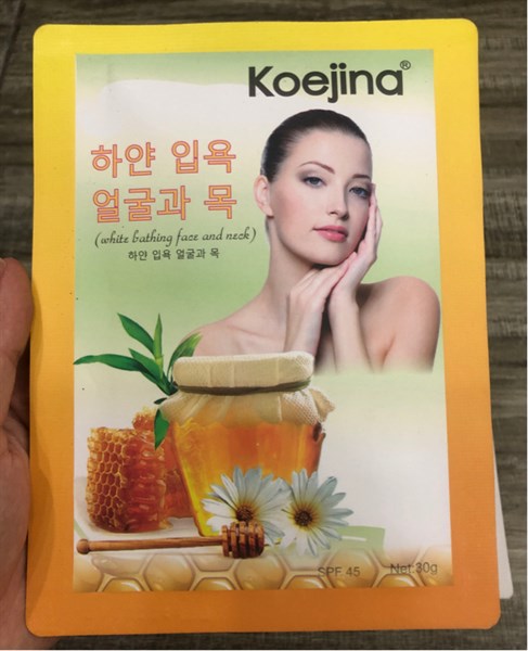 Koejina Tắm Trắng Mặt Và Cổ 30g