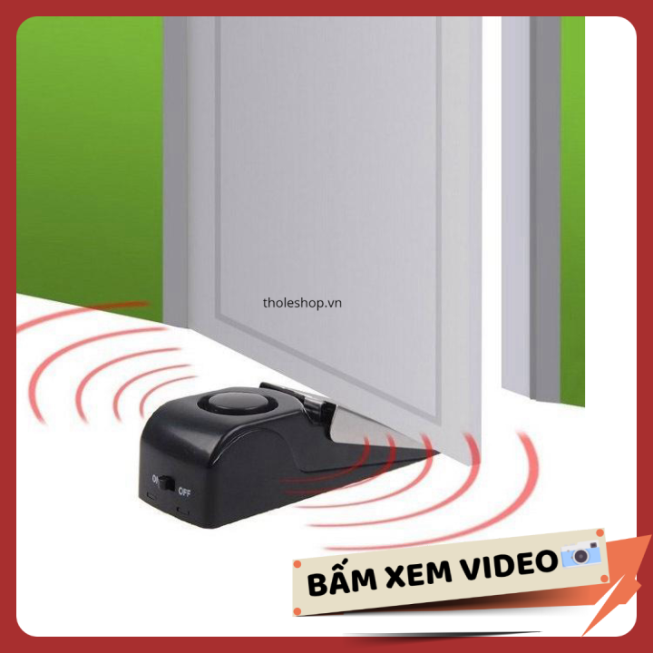 Báo động chống trộm cảm biến chặn cửa - Chuông báo chống trộm bảo vệ nhà cửa - Thiết bị báo động trộm chắn cửa