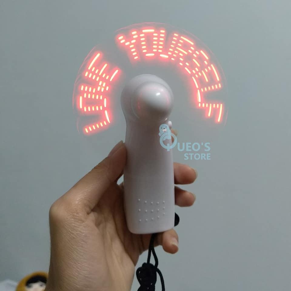 [HCM]Quạt cầm tay LED BTS ARMY Love BTS