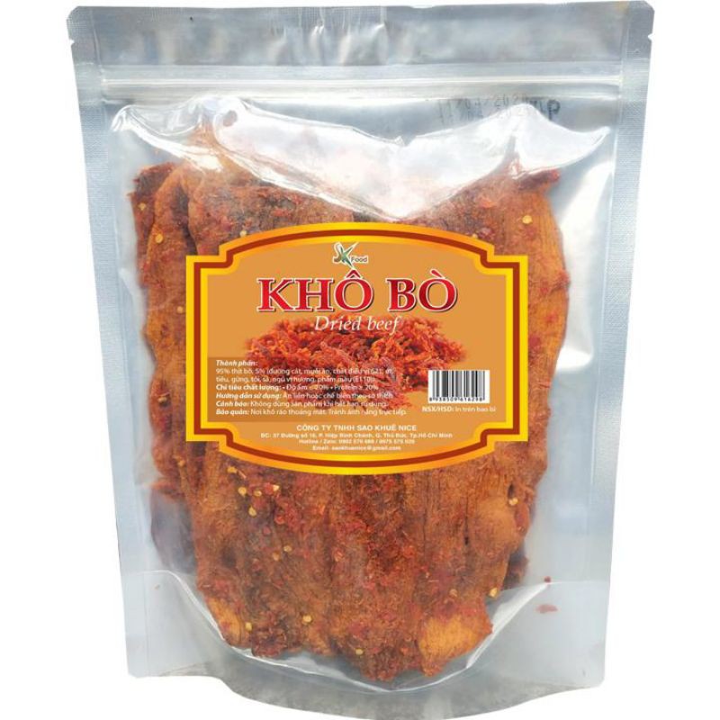 [HCM]Khô Bò Miếng Siêu Ngon Loại 1
