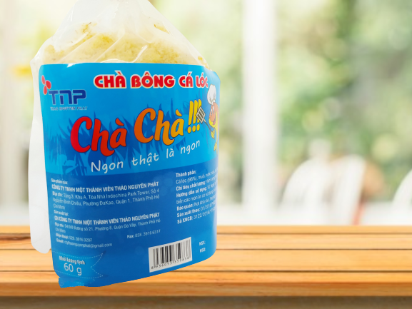 Chà bông cá lóc Chà Chà - Thảo Nguyên Phát 60g
