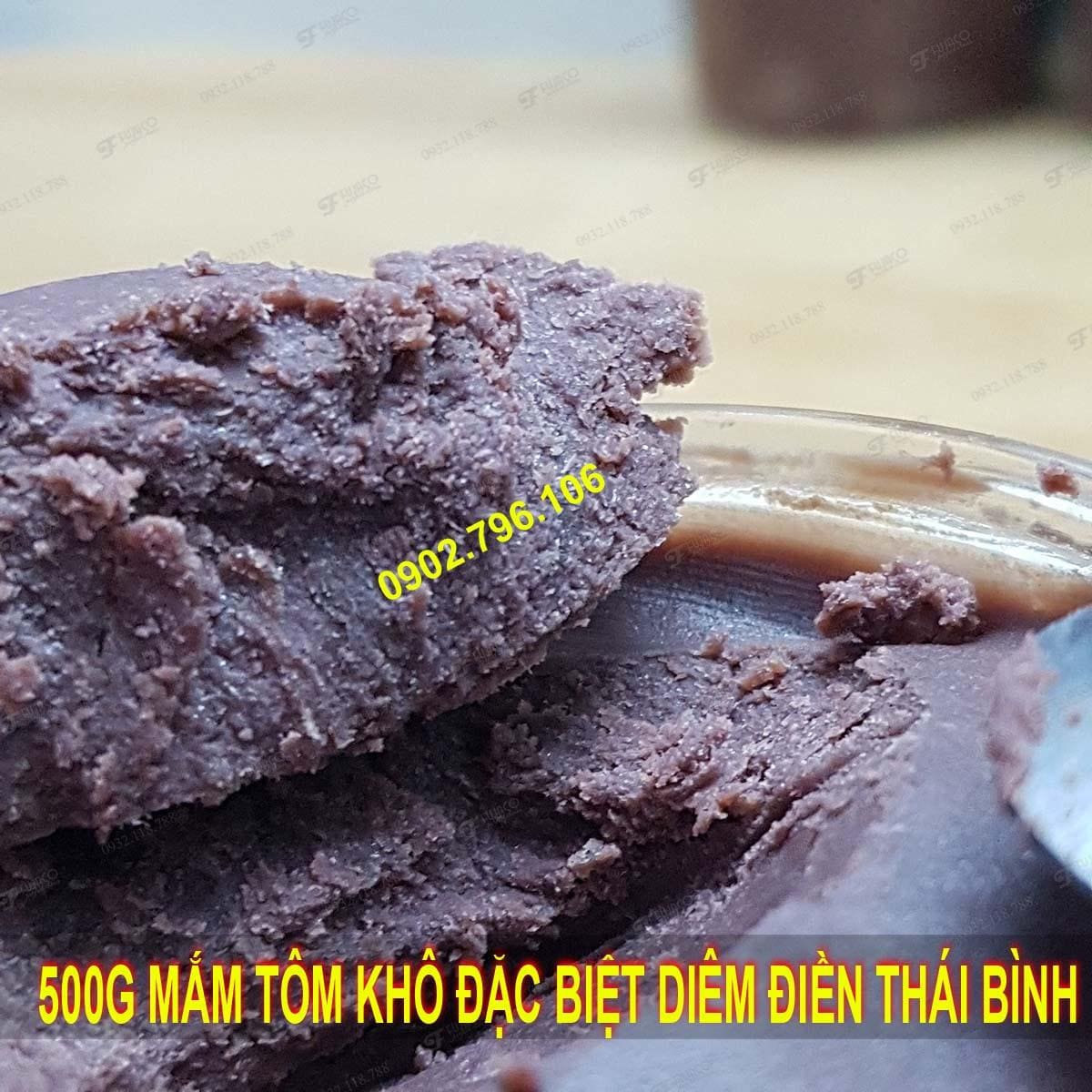 MẮM TÔM KHÔ NGON LOẠI 1 ĐẶC SẢN THÁI BÌNH MẮM TÔM ĐẶC 500G