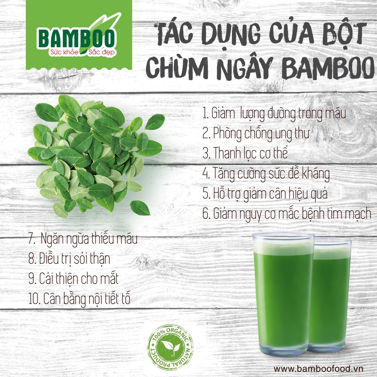 [HCM]Bột Chùm Ngây