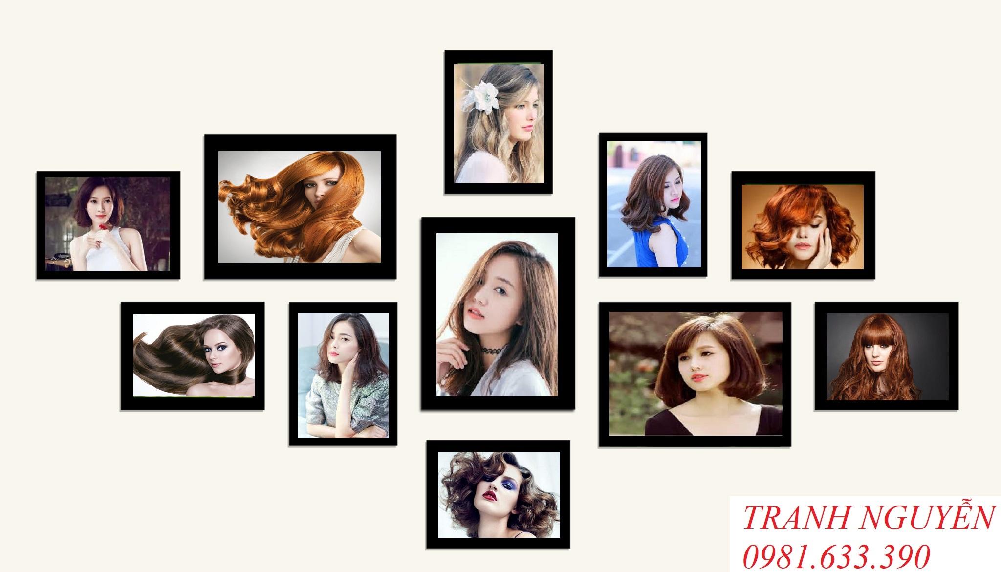 BỘ 11 TRANH TÓC NAM NỮ