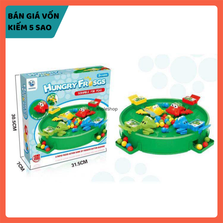 Trò chơi ếch gắp hạt tương - Bộ đồ chơi gắp ếch cho trẻ em - Đồ chơi thư giãn lành mạnh cho bé - Trò chơi ếch ăn kẹo