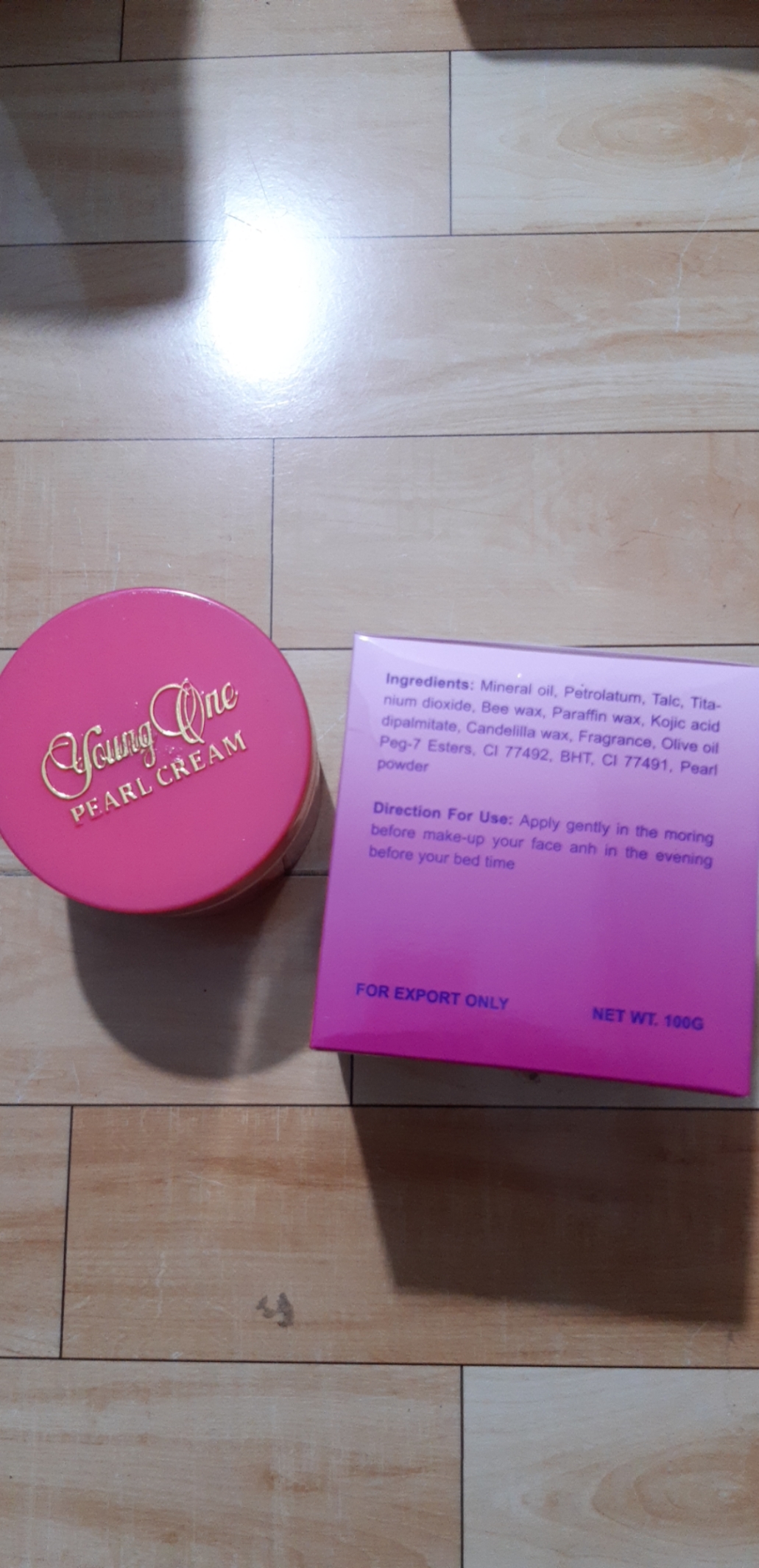 kem cô gái tóc xù đại thái hộp 100g