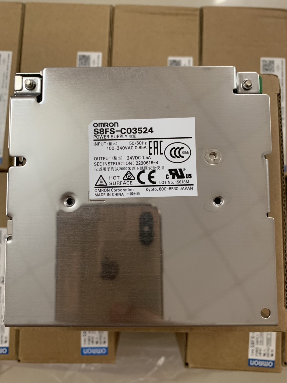 [HCM]Bộ nguồn omron S8FS-C03524