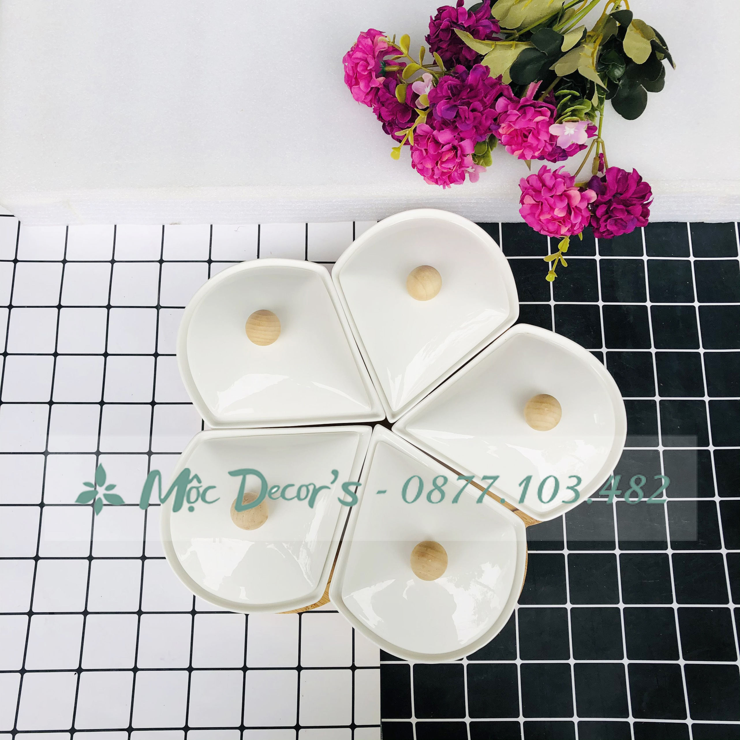 KHAY MỨT TẾT, KHAY MỨT SỨ, KHAY SỨ BÁNH KẸO CAP CẤP