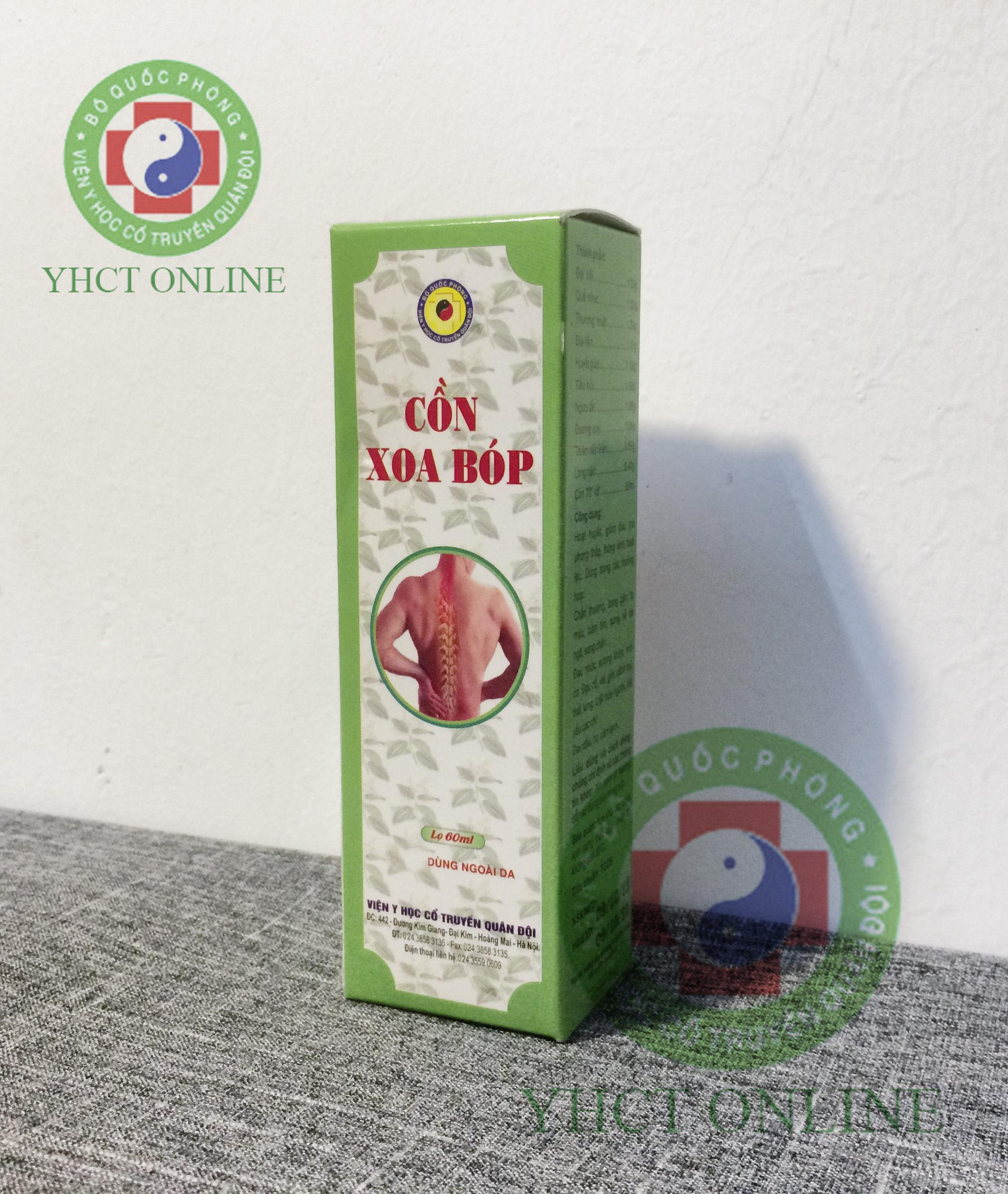 CỒN XOA BÓP