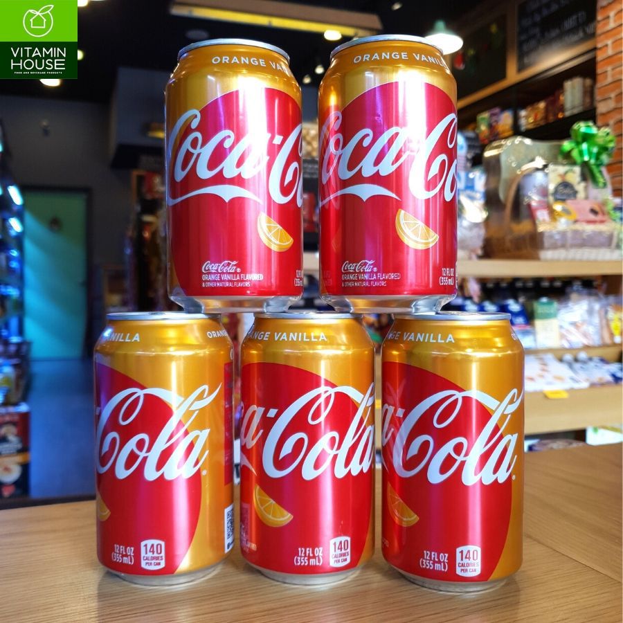 BÁO GIÁ Tất Cả Sản Phẩm Của Coca Cola | Shopee Lazada Sendo Tiki mới nhất 74 Coca-Cola Orange Vanilla 355ml