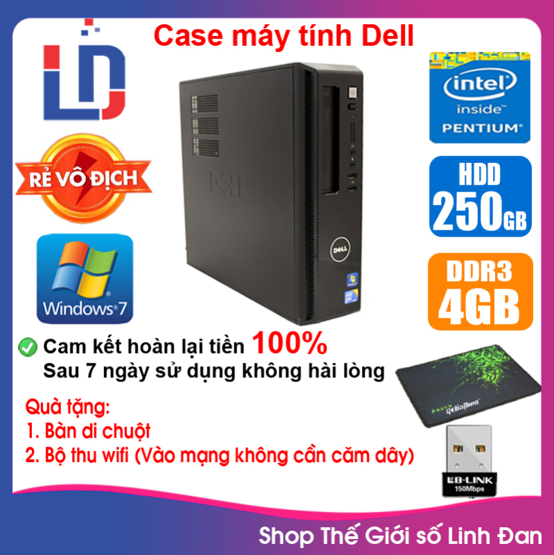 Bảng giá Case máy tính DEL CPU Dual Core E5xxx / Core i5-3330 / Ram 4GB / HDD 250GB-500GB / SSD 120GB-240GB [QUÀ TẶNG: Bộ thu wifi, bàn di chuột] Phong Vũ