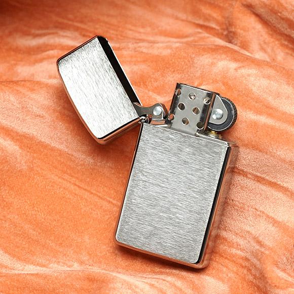 Zippo 1600 - Zippo Slim Brushed Chrome