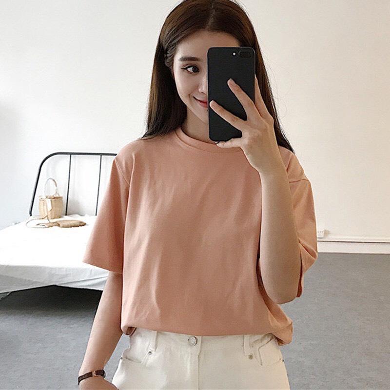 ÁO THUN NỮ CỔ TRÒN BASIC