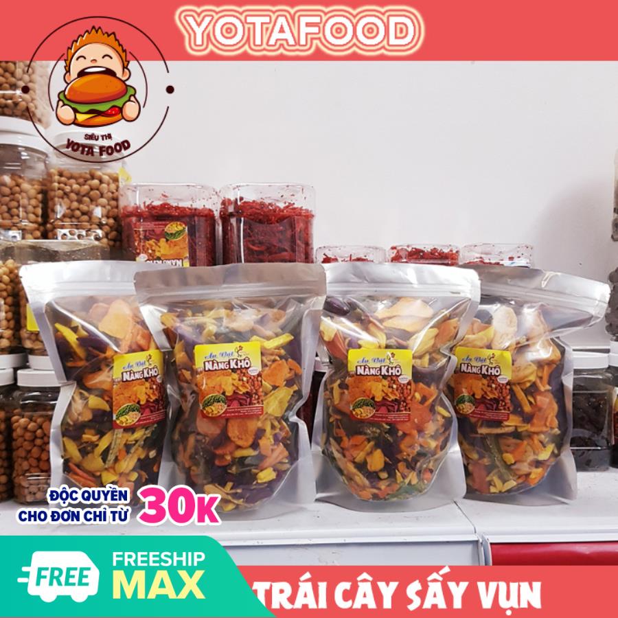 Combo 2 kí Trái Cây Sấy ( Thập Cẩm Sấy hàng vụn)  Đủ vị