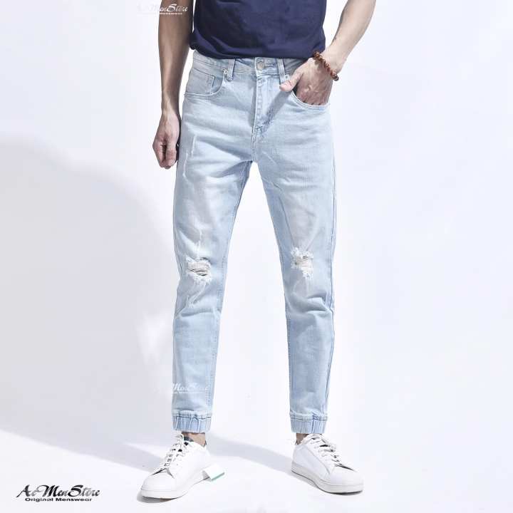 ROUTINE quần bò nam jogger dáng slimfit ông côn màu xanh nhạt – routine , SKU-319664958_VNAMZ-512264488 – go.isclix.com/deep_link/5490542209468627421?url=www.lazada.vn 🛒Top1Shop🛒 🇻🇳Top1Vietnam🇻🇳 🛍🛒 🇻🇳🇻🇳🇻🇳🛍🛒