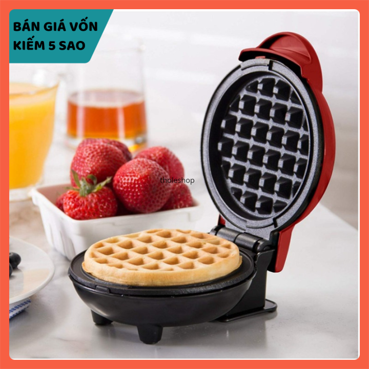 Máy làm bánh - Máy nướng bánh DASH chống dính cao cấp - Máy làm bánh quế/bánh kẹp Waffle mini - Máy tự làm bánh bằng điện dễ vệ sinh [ GIÁ VỐN ] [ GIÁ VỐN ]
