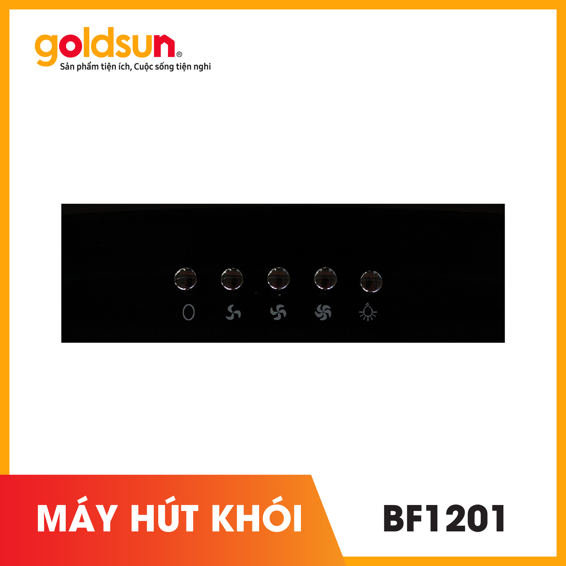 Máy hút khói Goldsun BF1201