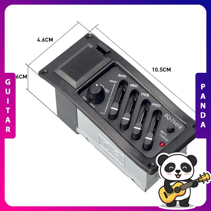 [HCM][Chính hãng] EQ đàn Guitar Acoustic 7545R EQ đàn Guitar Classic 7545R