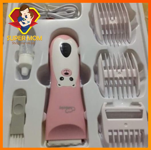 Tông Đơ Cắt Tóc Cho Bé LUKBABY siêu bền(TẶNG KHĂN TRÙM)