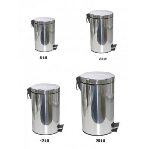 [HCM]Thùng rác inox đạp chân 5 lít