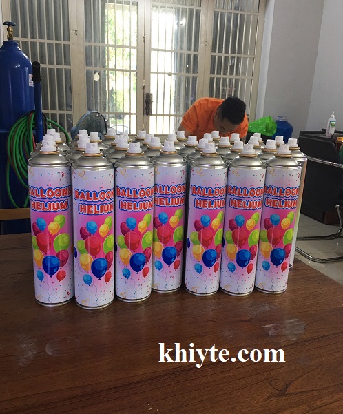 Bình khí Heli mini tinh khiết