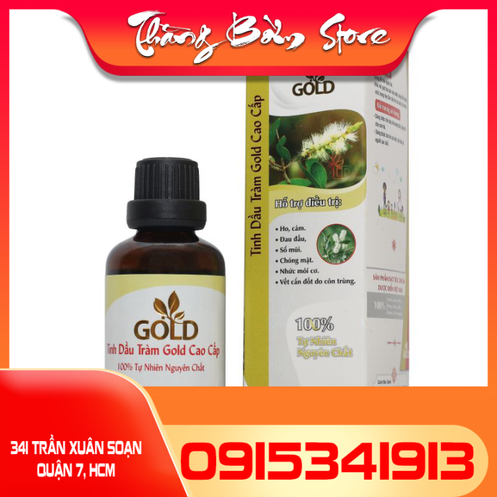 [HCM]TINH DẦU TRÀM GOLD CAO CẤP 50 ML |Thằng Bờm Store
