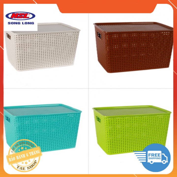 Combo 4 Giỏ Hàn Quốc Bé Song Long 2572