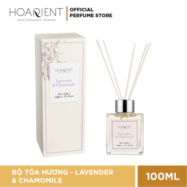 Bộ Khuếch tán mùi hương que mây Hoarient  - Lavender & Chamomile 100ml