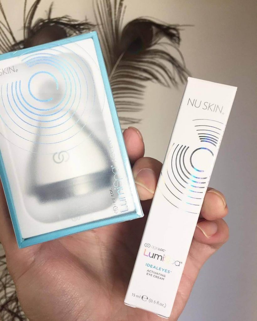 Bộ đầu máy vùng mắt ageloc lumispa accent nuskin