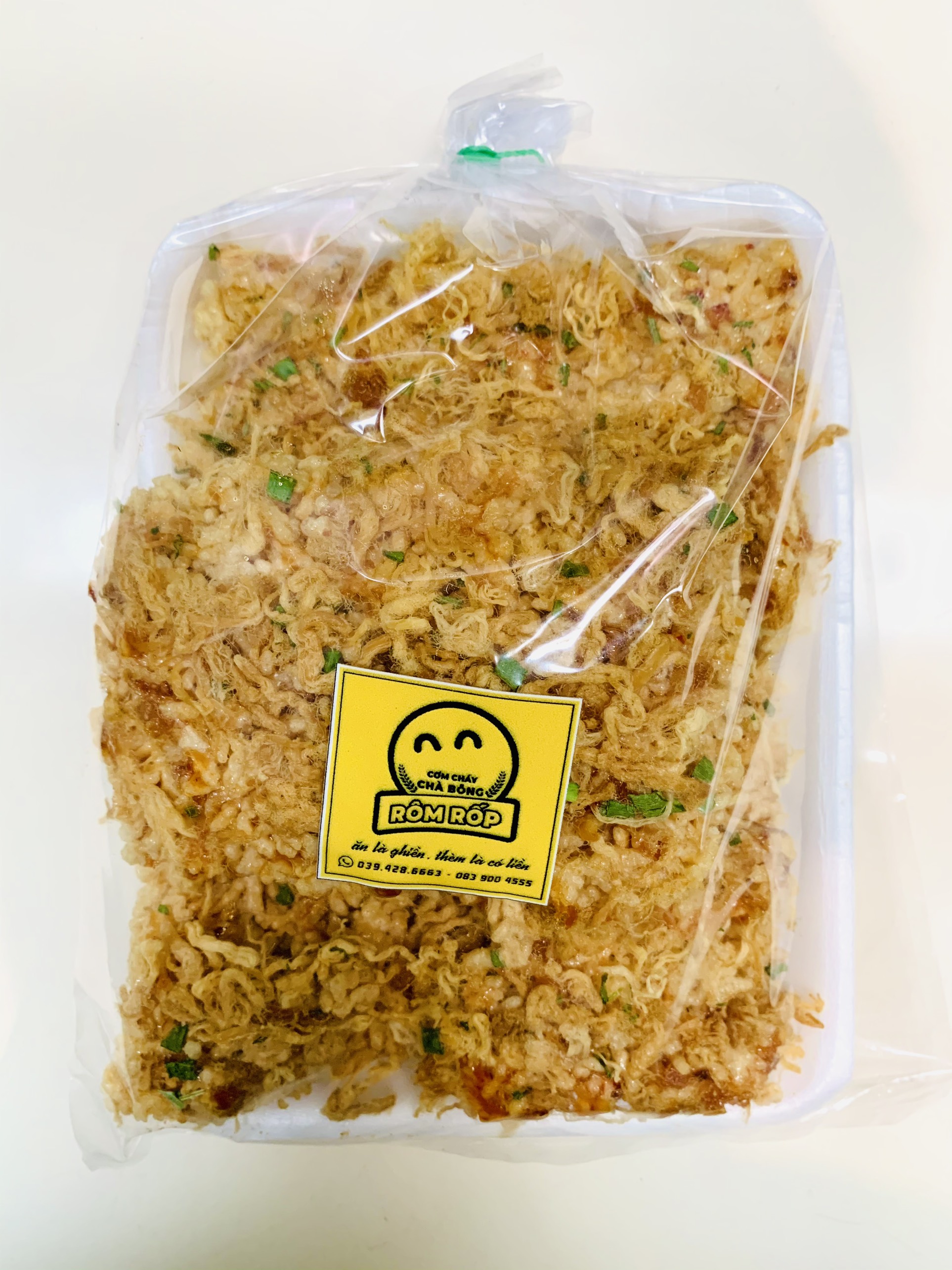 Cơm cháy chà bông Rôm Rốp (loại 3 miếng)