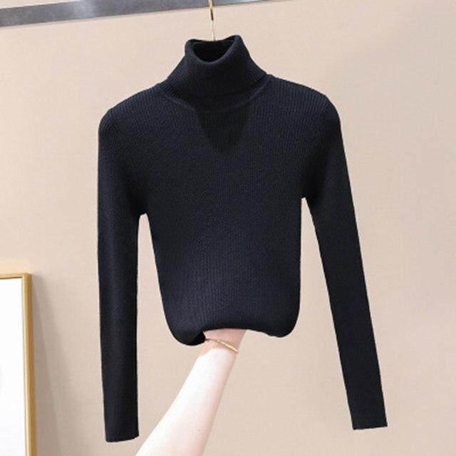Áo Len Tăm Cổ Lọ