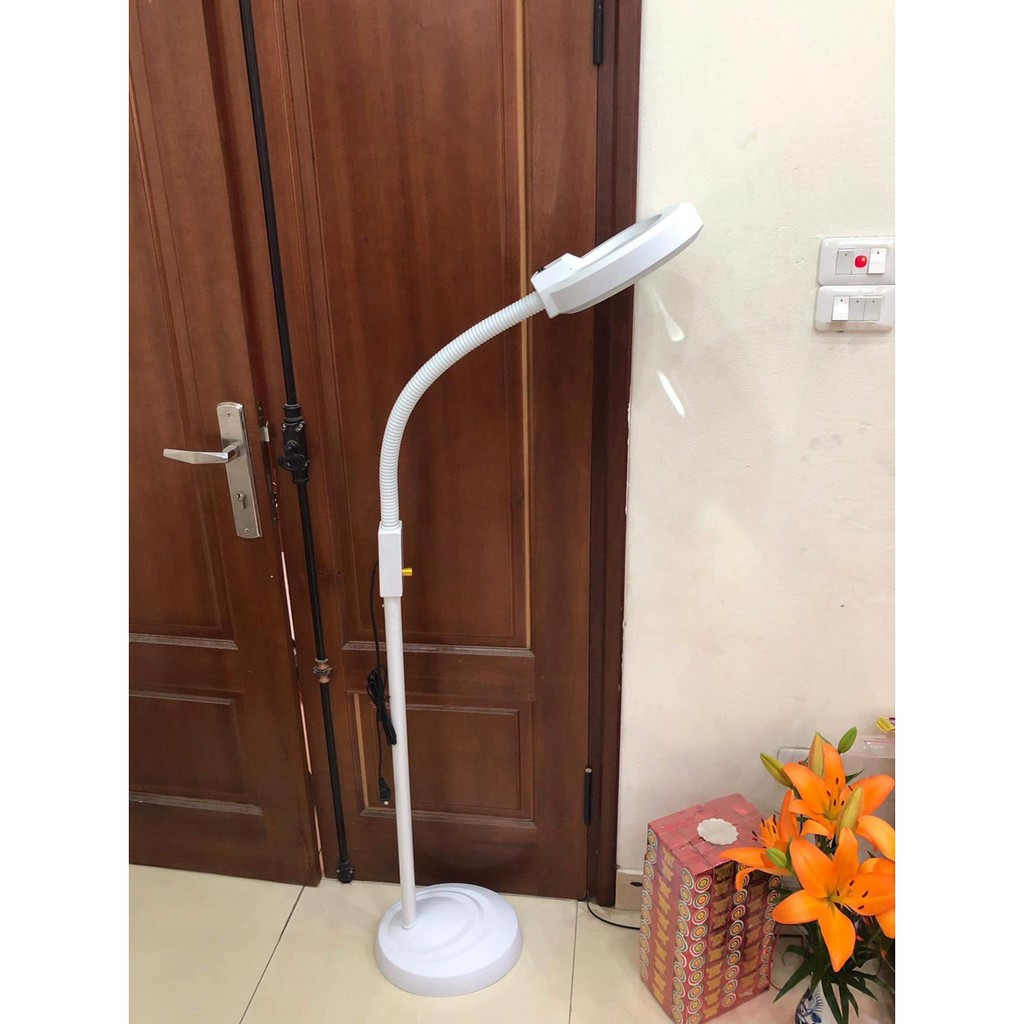 (Có BH) Đèn led dùng nối mi spa, nặn mụn (chân đặc)