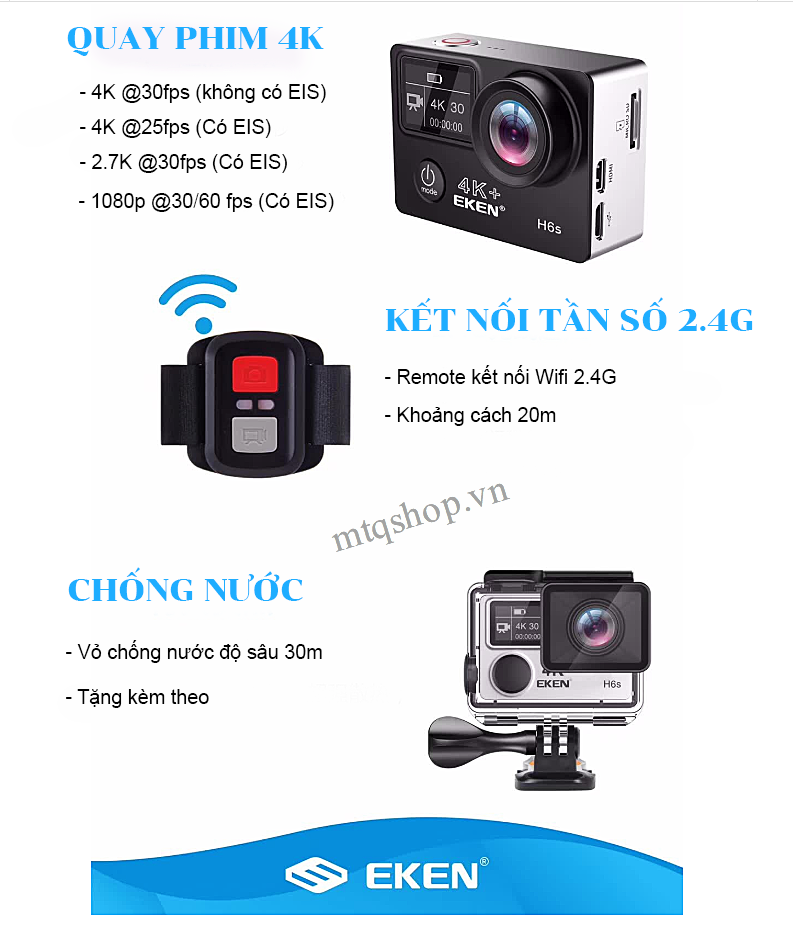 Camera hành trình EKEN H6S