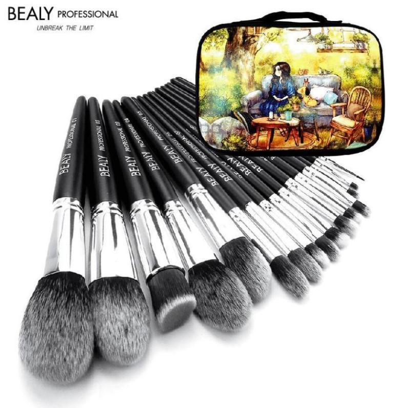 BỘ CỌ TRANG ĐIỂM XẾP LỚP BEALY 16C (Cọ + Túi)