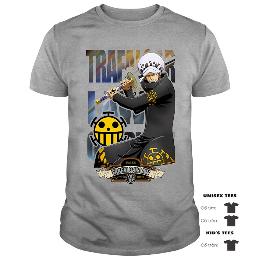 [HCM][HÌNH THẬT] Áo Thun Trafalgar D. Water Law Cực Chất | Áo Thun Đảo Hải Tặc One Piece | One Piece T shirt Hương Nemo