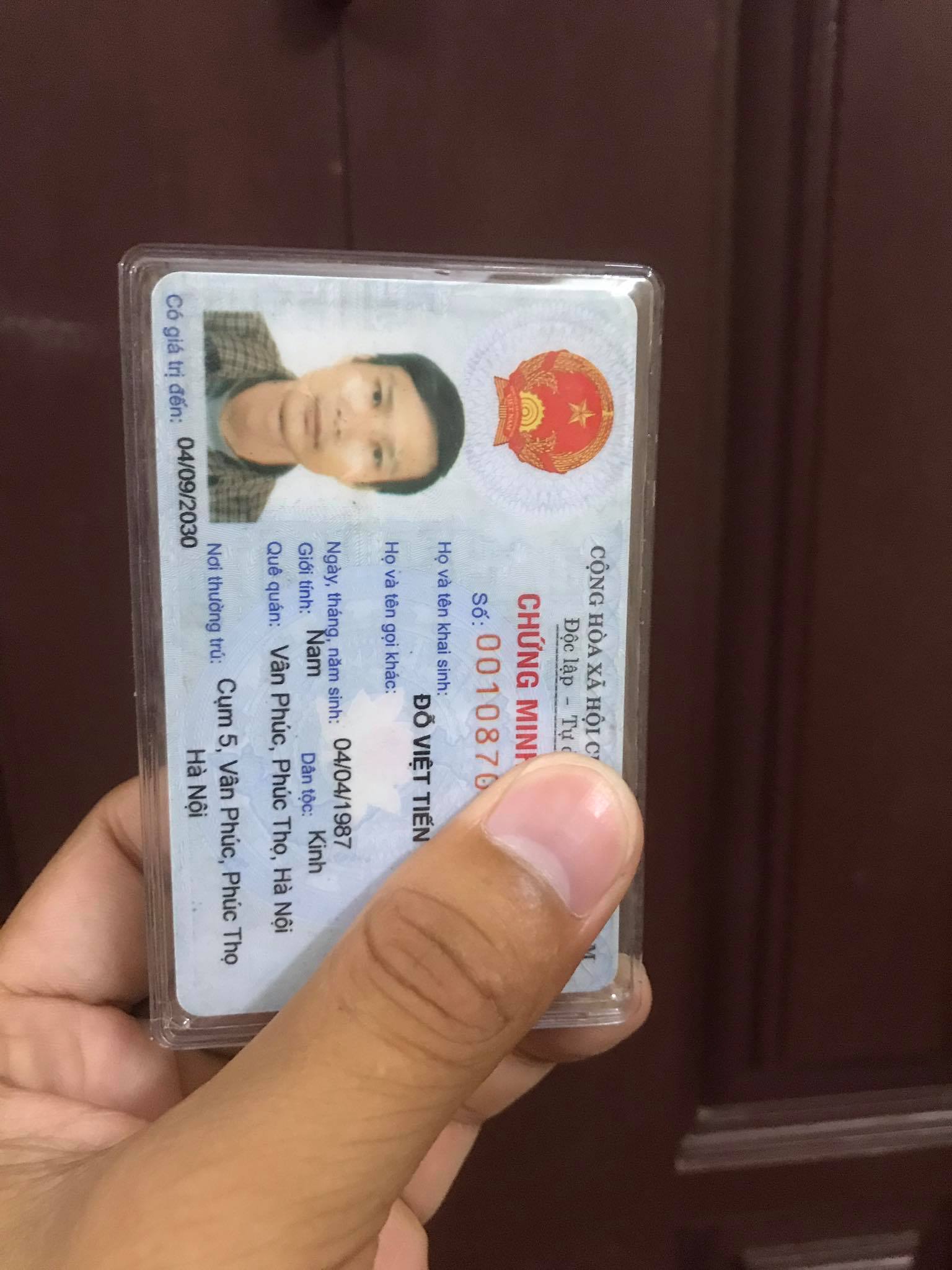 Bộ 4 chiếc Túi đựng  CCCD , thẻ ATM , Bằng lái xe