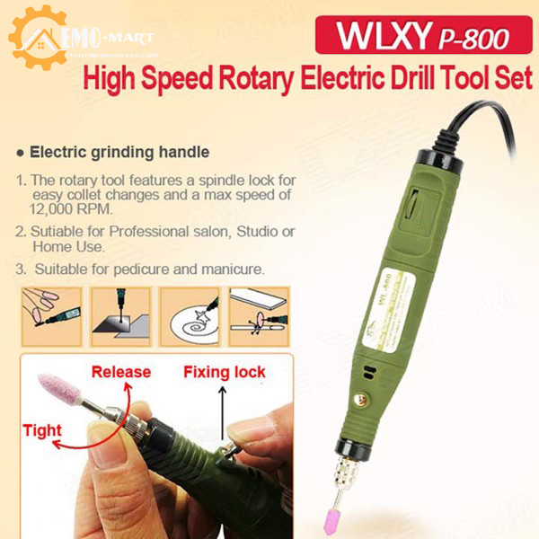 [FreeshipMAX] Máy khắc mài mini cao cấp WL-800 (Bản cao cấp)