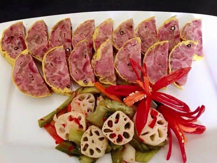 Chả Pate cuộn trứng Năm Thụy