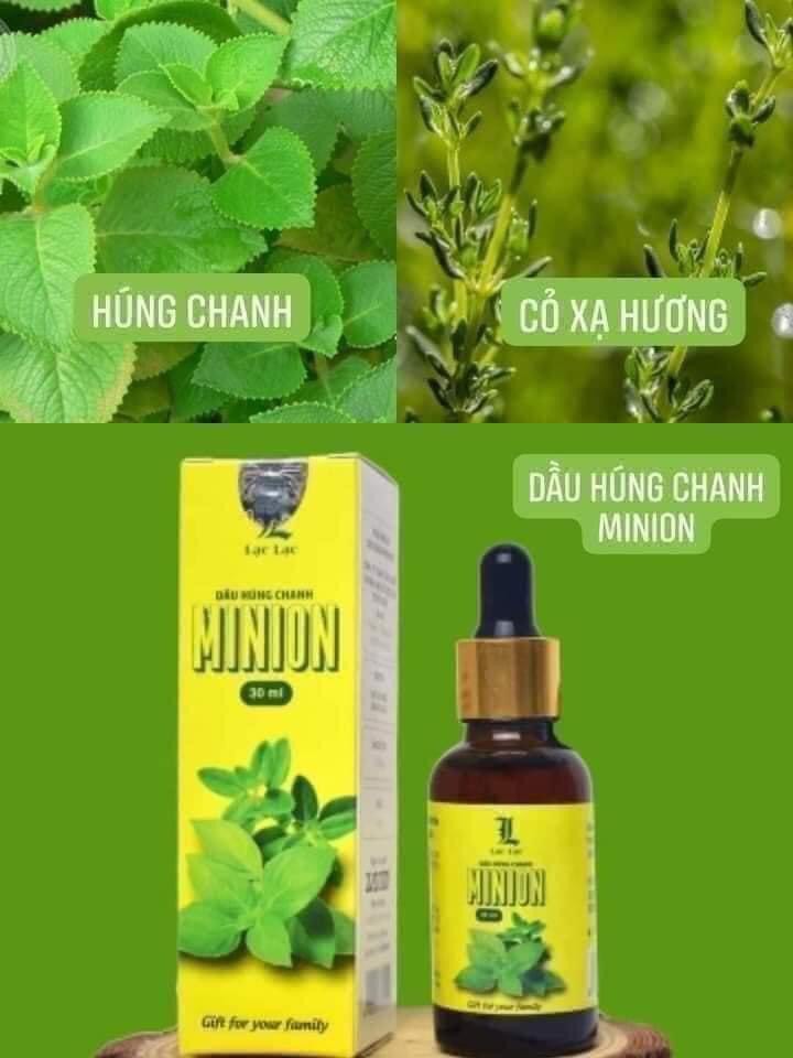 Dầu húng chanh Minion 30ml