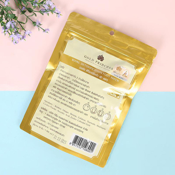 Combo 10 miếng dán thải độc chân Lanna Foot Patch Thái Lan