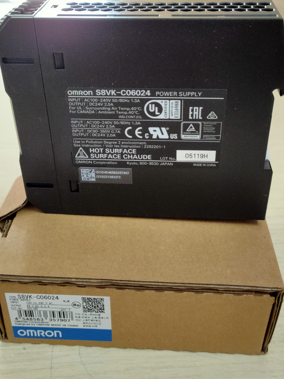 BỘ NGUỒN OMRON S8VK-C06024