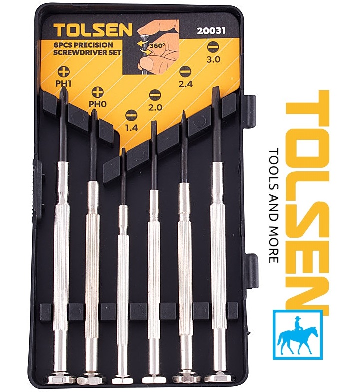 Bộ 6 Vít Sửa Đồng Hồ Sửa Điện Thoại TOLSEN 20031
