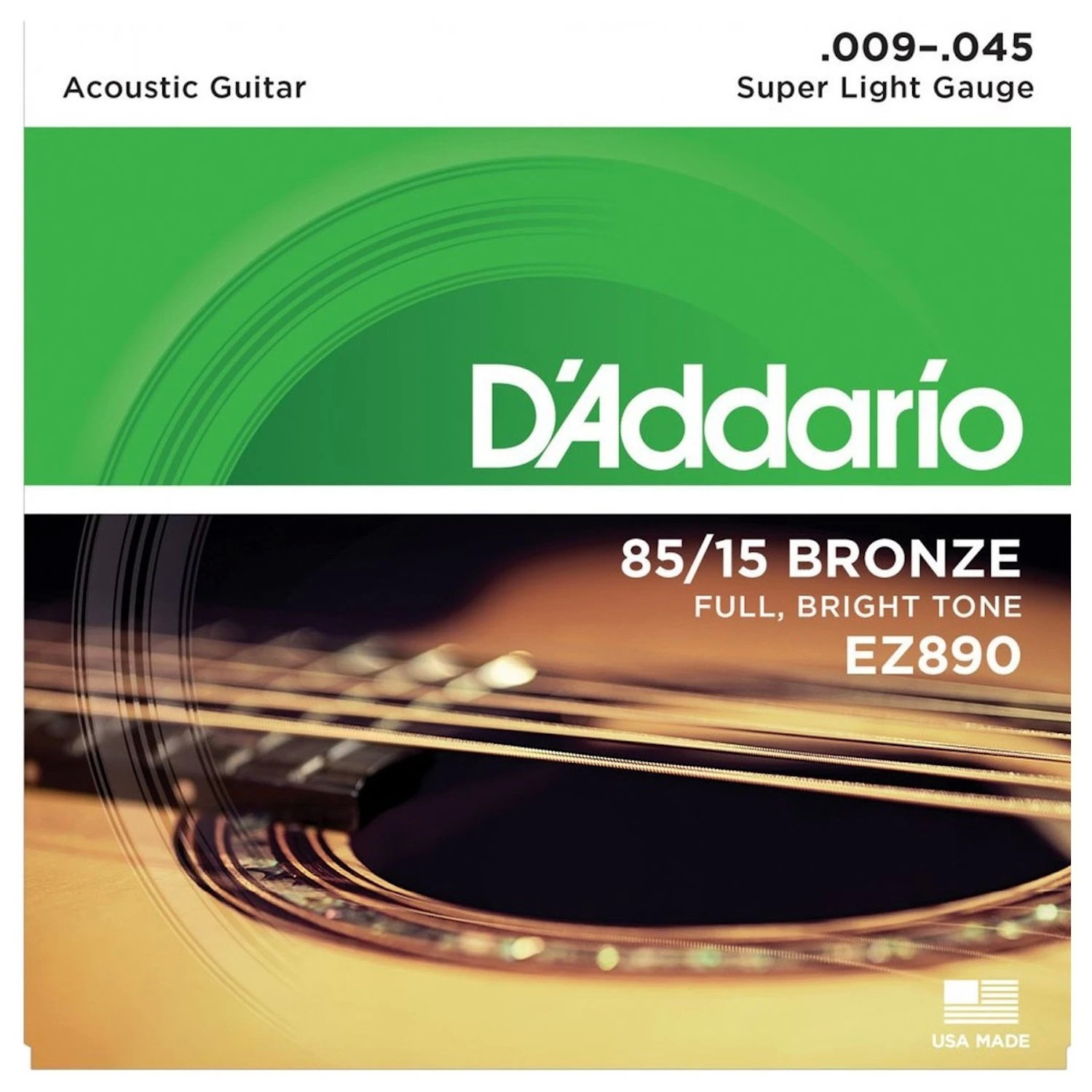 [HCM]Dây Đàn Guitar Acoustic DAddario EZ890 [Size 9]