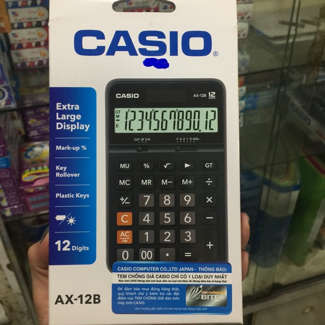 Máy Tính Casio AX-12B
